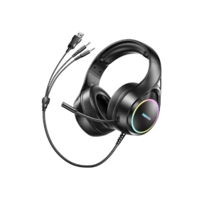 REMAX wired illuminatedmusic calling headset RM-708